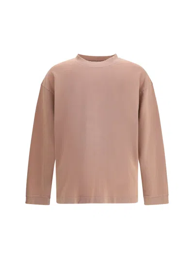 Acne Studios Men Long Sleeve T-shirt In Pink