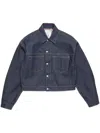 Acne Studios Marko U Denim Jacket In Indigoblue