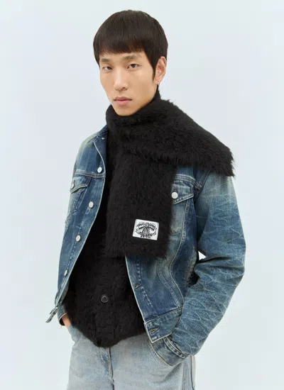 Acne Studios Men Narrow Fluffy Scarf