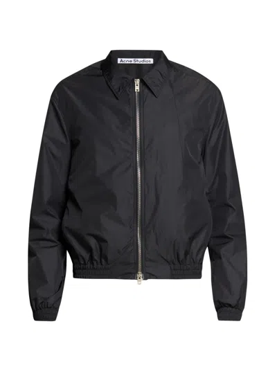 Acne Studios Men's Okot Soft Technical Taffeta Jacket In Black