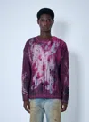 Acne Studios Men Printed Knit Sweater