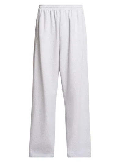 Acne Studios Men's Prowser Lounge Straight-leg Sweatpants In White