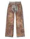 Acne Studios Men Regular Pantalone In Multi