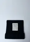 Acne Studios Men Ribbed Square Beanie