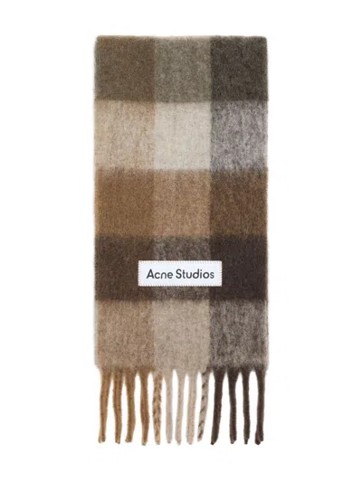 Acne Studios Men's Scarfs In Brown