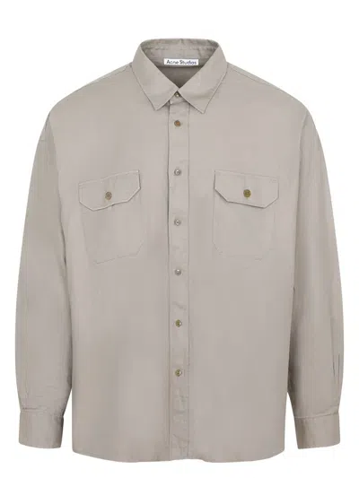 ACNE STUDIOS MEN'S SHIRT WITH POCKETS