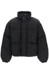 Acne Studios Black Puffer Down Jacket In Black