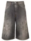 Acne Studios Men Short Jeans In Blue