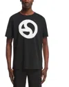 Acne Studios Everest Logogram T-shirt In Black