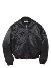 Acne Studios Bomber Jacket Logogram In Black
