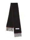 Acne Studios Men's Vally Solid Scarf In Brown