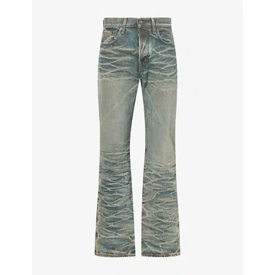 Acne Studios Mens 2010 Straight-leg Denim Jeans Mid Blue