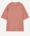 Acne Studios Mens Crew Neck Logo T-shirt