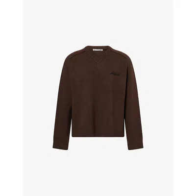ACNE STUDIOS MENS ACNE STUDIOS KAYBE RICHARD YAK WOOL-BLEND KNIT JUMPER