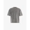 Acne Studios Grey Cotton Clothing T-shirts And Polos In Gray