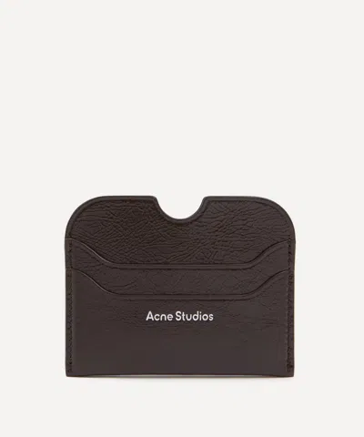Acne Studios Mens Leather Card Holder