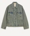 Acne Studios Kataya Delta Denim Oversized Jacket
