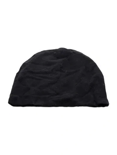 Pre-owned Acne Studios Merino Wool Beanie W/ Tags In Black