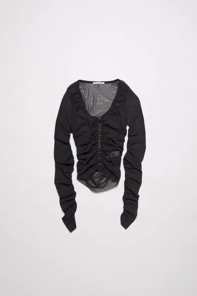 ACNE STUDIOS MESH BLOUSE