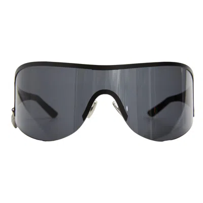 Acne Studios Metal Frame Sunglasses In Black