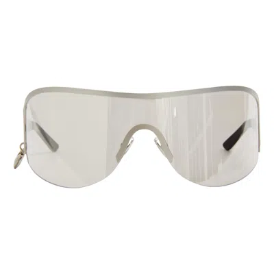 Acne Studios Metal Frame Sunglasses In Silver