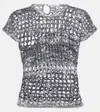 Acne Studios Kambon Tweedy Crochet Top