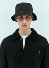 ACNE STUDIOS MICRO FACE PATCH BUCKET HAT