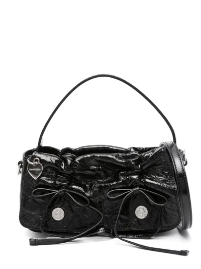 Acne Studios Micro Multipocket Mini Bag In Black