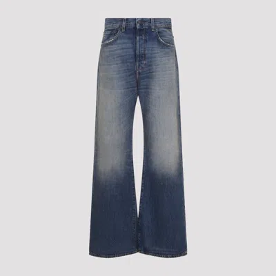Acne Studios Mid Blue Bingo Denim Jeans For Women