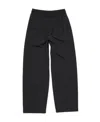 Acne Studios Mid-rise Loose-fit Trousers In Black