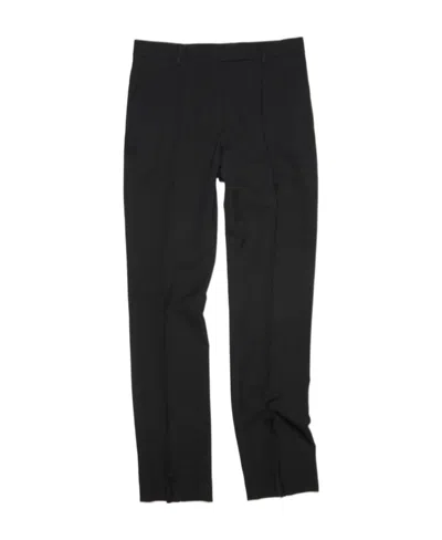 Acne Studios Narrow Tailored Trousers In Black