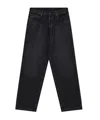 Acne Studios Mid-rise Wide-leg Jeans In Gray