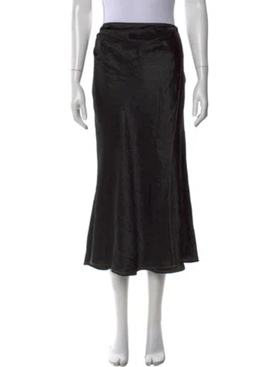 Pre-owned Acne Studios Midi Length Skirt In Black