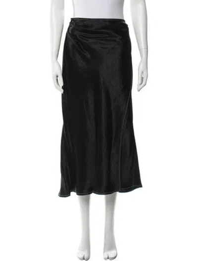 Pre-owned Acne Studios Midi Length Skirt In Black