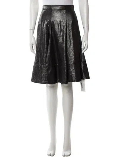 Pre-owned Acne Studios Midi Length Skirt In Black