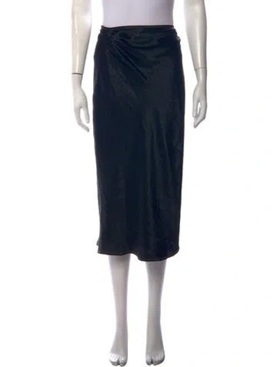 Pre-owned Acne Studios Midi Length Skirt In Blue
