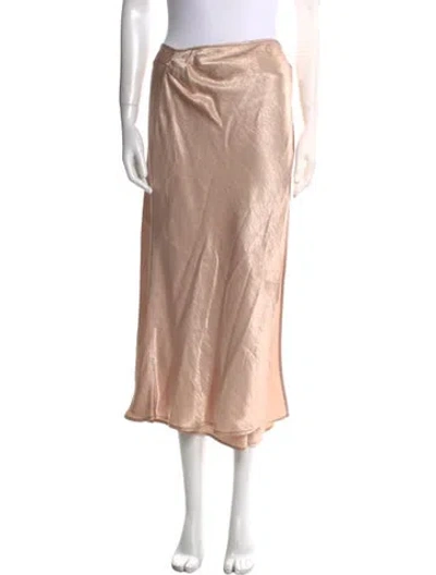 Pre-owned Acne Studios Midi Length Skirt In Neutral