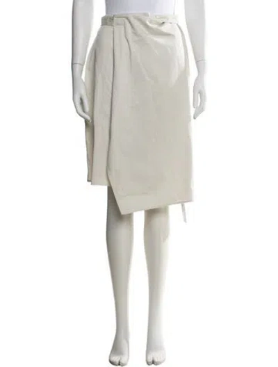 Pre-owned Acne Studios Midi Length Skirt In Neutral
