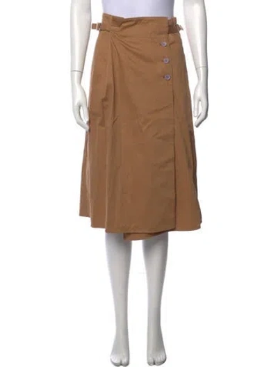 Pre-owned Acne Studios Midi Length Skirt In Neutral