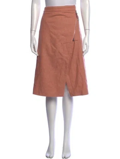 Pre-owned Acne Studios Midi Length Skirt In Pink