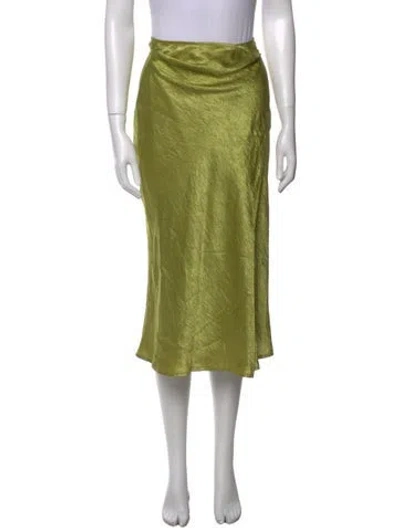 Pre-owned Acne Studios Midi Length Skirt W/ Tags In Green