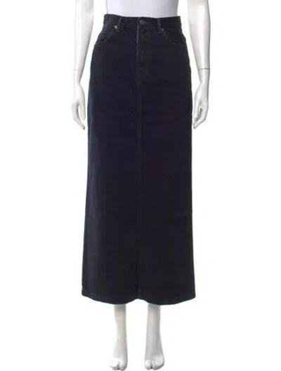 Pre-owned Acne Studios Midi Length Skirt W/ Tags In Green