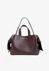 Acne Studios Brown Musubi Midi Tote In Brown