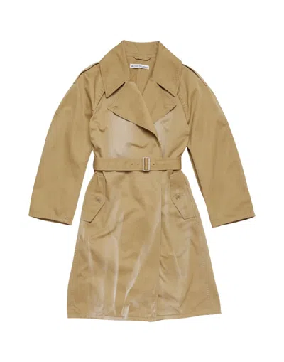 ACNE STUDIOS ACNE STUDIOS MIDI TRENCH COAT WITH BELTED WAIST