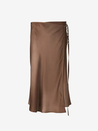 Acne Studios Midi Wrap Skirt