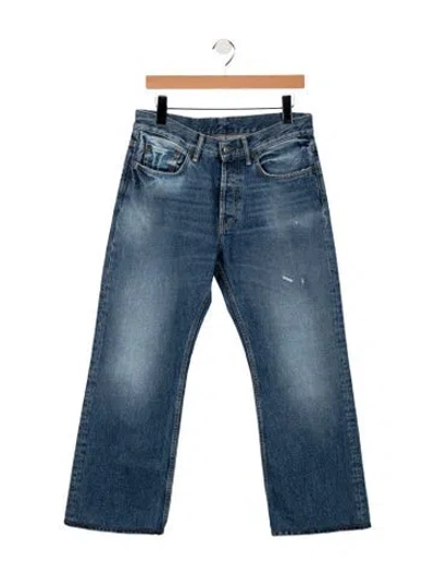 Pre-owned Acne Studios Mid-rise Flared Jeans In Blue