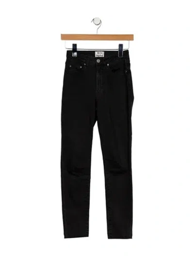 Pre-owned Acne Studios Mid-rise Skinny Leg Jeans In Blue