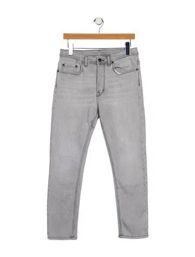 Pre-owned Acne Studios Mid-rise Skinny Leg Jeans In Blue