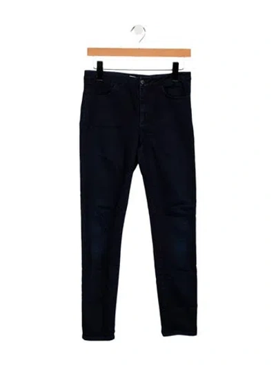 Pre-owned Acne Studios Mid-rise Skinny Leg Jeans In Blue