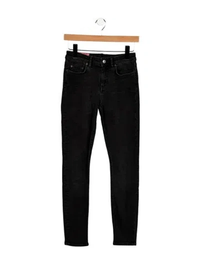 Pre-owned Acne Studios Mid-rise Skinny Leg Jeans In Blue